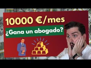 El salario promedio de un abogado junior en España