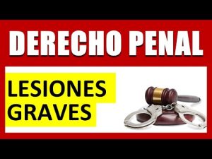 Cuando se clasifican como lesiones graves