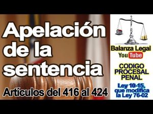 La posibilidad de apelar una sentencia dictada por un juez