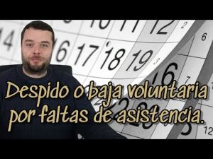 Las consecuencias de ausentarse del trabajo sin previo aviso durante 3 días