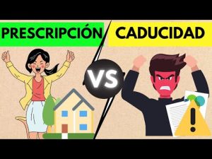 Entendiendo la distinción entre prescripción y caducidad