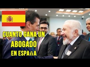 El salario de un abogado recién graduado en España