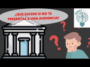 ¿Qué sucede si no deseas asistir a un juicio?