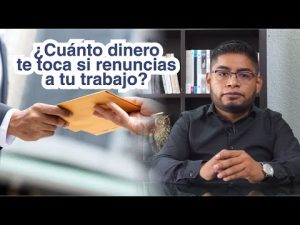 Descubre cuánto dinero recibirás al renunciar después de 3 años de trabajo