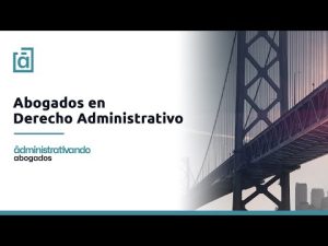 Las funciones de un abogado experto en derecho administrativo
